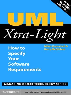 cover image of UML Xtra-Light